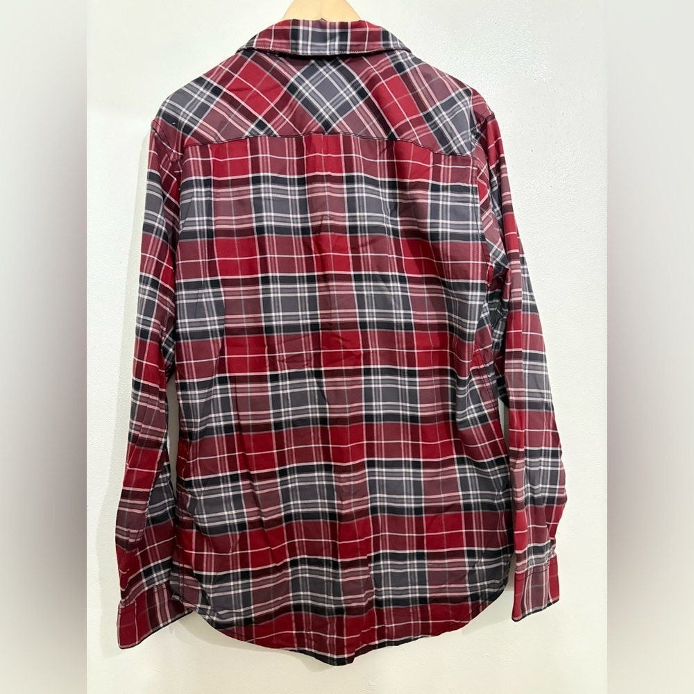 NWOT Men’s Harley Davidson 120th Anniversary Flannel Plaid Shirt - Picture 2 of 7